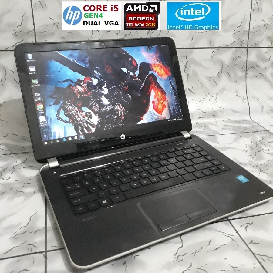 Jual laptop HP Pavilion amd vga ati radeon ram 8gb hardisk 640gb ...