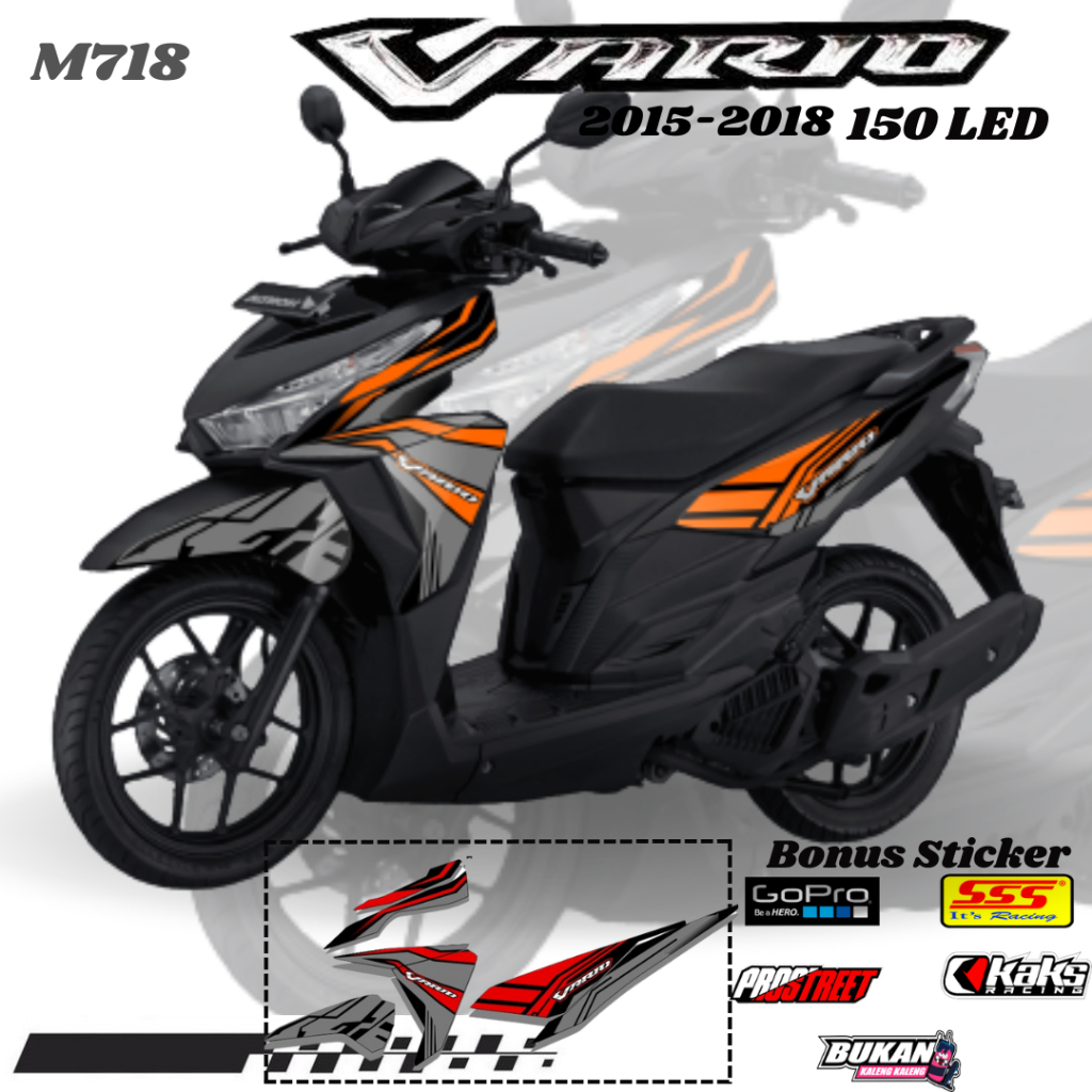 Jual Stiker Striping List Variasi Vario M