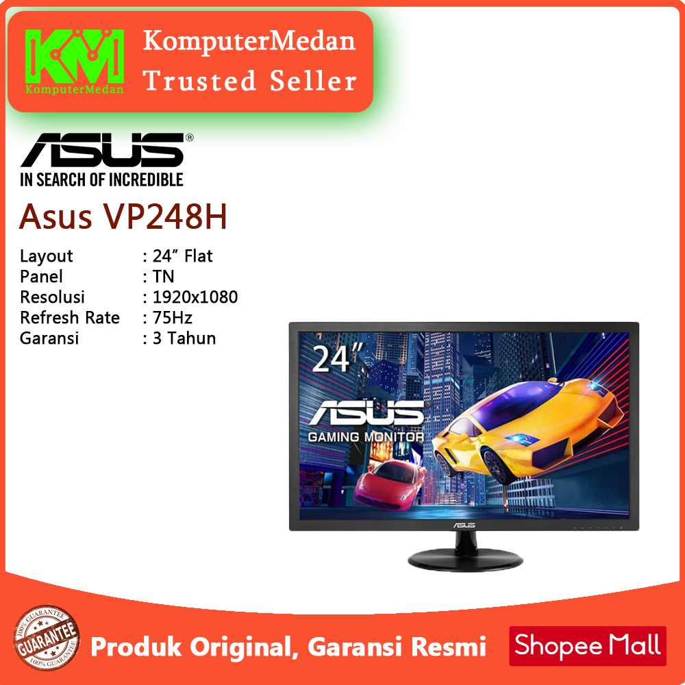 Jual Monitor LED ASUS VP248H VP248 248H (23.6