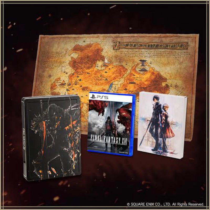 Jual Final Fantasy XVI Deluxe Edition Ps5 FF 16 Playstation Jual Final Fantasy XVI Deluxe Edition Ps5 FF 16 Playstation