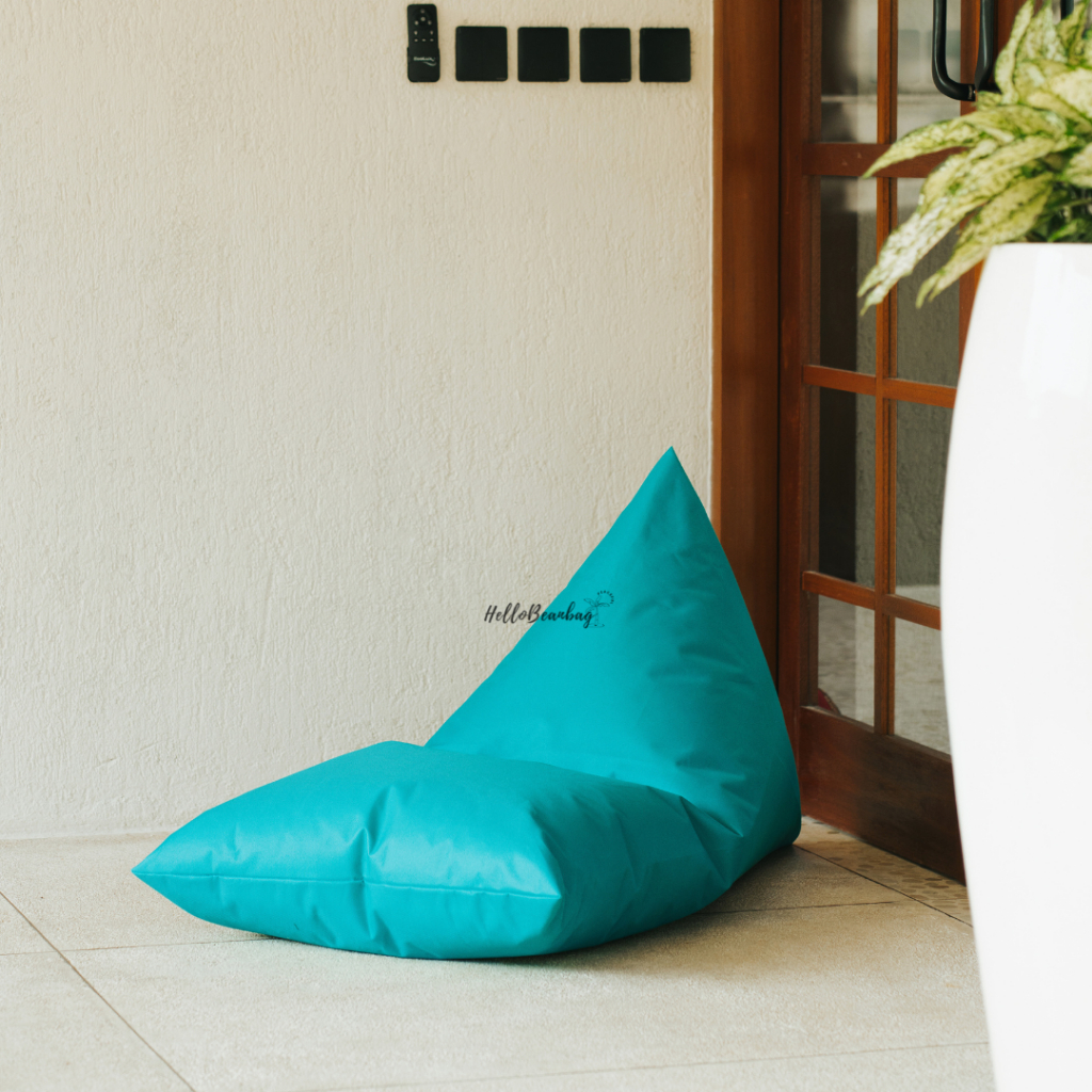 Jual Bean Bag Medium Beanbag Triangle Waterproof Plus Isi Kursi Duduk