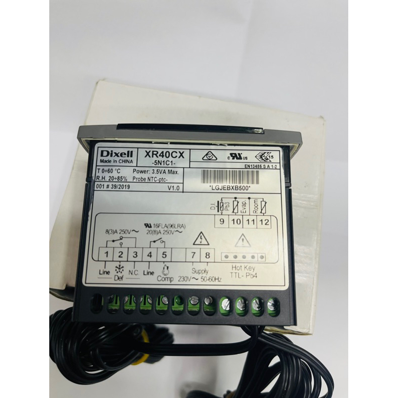 Jual Thermostat control Digital DIXELL XR40CX -5N1C1 Temperatur Control ...