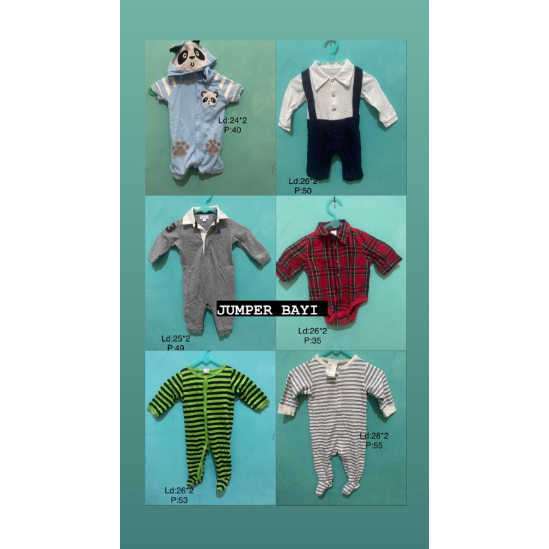 Character Paw Patrol Jumpusit Overall Bayi