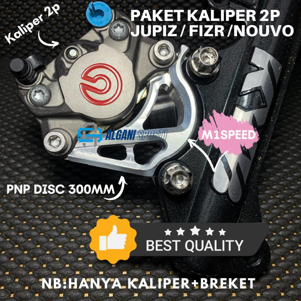 Jual Paket Kaliper Rem Motor Jupiter Z Fiz R Nouvo 125Z 300 MM [Caliper