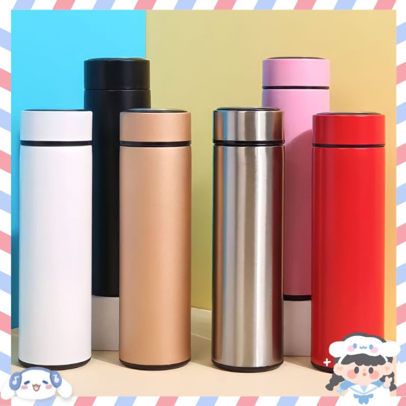 Jual TUMBLER STAINLESS POLOS Tumbler Vacum Flask Filter | Termos 500ml ...