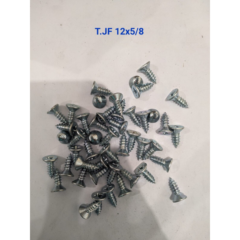 Jual skrup/tapping jf 12x5/8 per 50 pcs | Shopee Indonesia