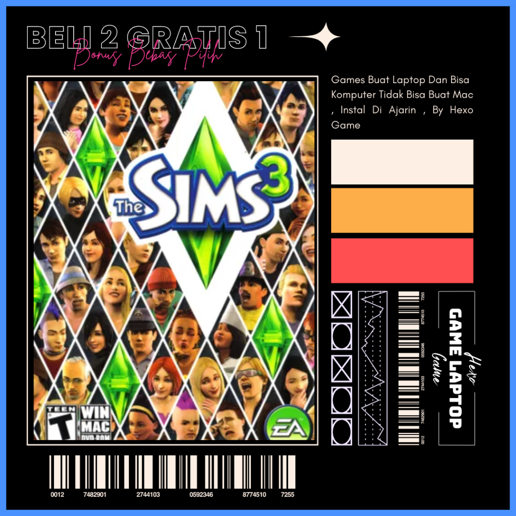 Jual THE SIMS 3 ALL DLC - GAME PC - GAME LAPTOP - LINK DOWNLOAD ...