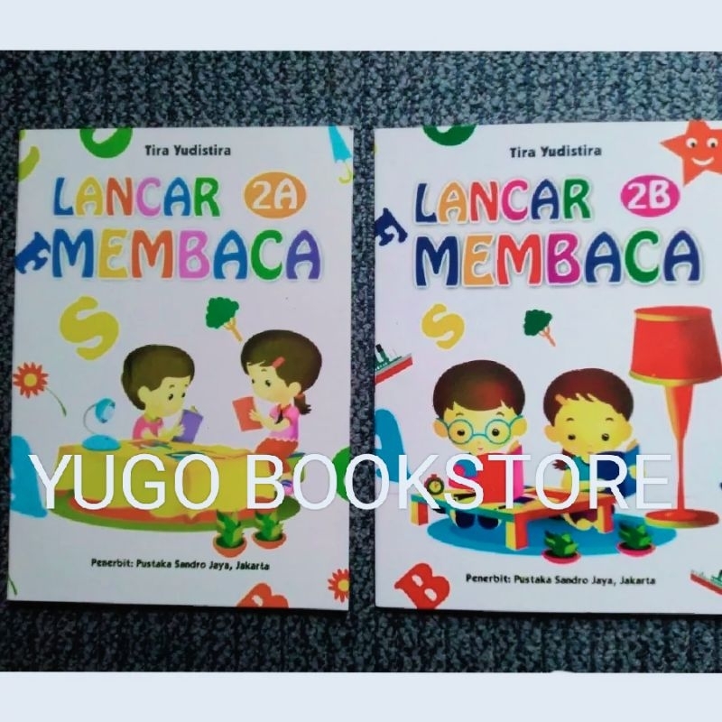 Jual PAKET 2 Buku Lancar Membaca Jilid 2a & 2b / Buku Baca | Shopee ...