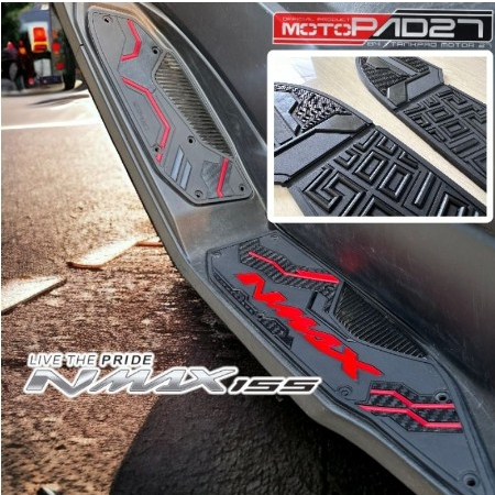 Para yamaha nmax 155 2020 2021 2022 de fibra carbono da motocicleta