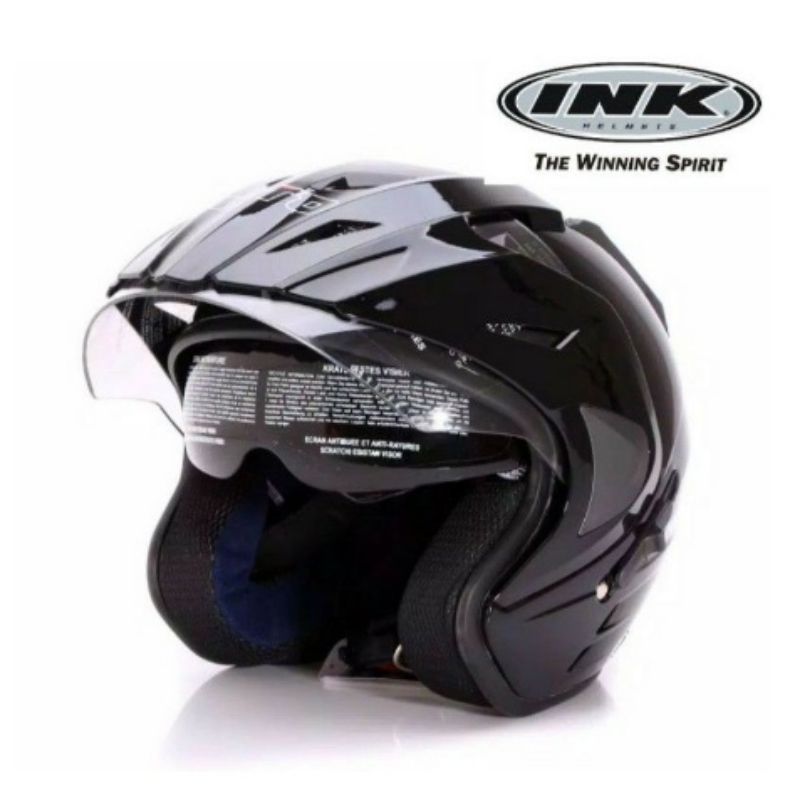 Jual Helm Ink Double Visor Double Kaca Jp Free Packing Kardus Shopee