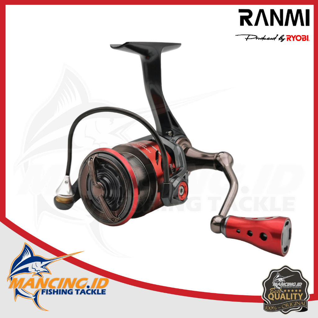 Jual RANMI Nano Power 1000-4000 HP By Ryobi Fishing Reel Power Knob ...