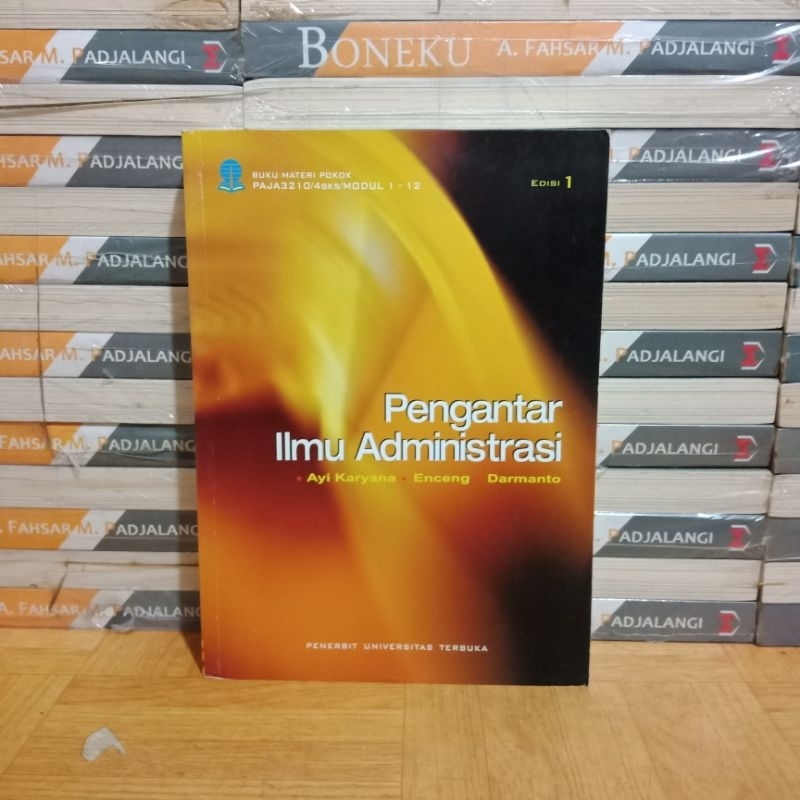 Jual BUKU ORIGINAL - PENGANTAR ILMU ADMINISTRASI | Shopee Indonesia