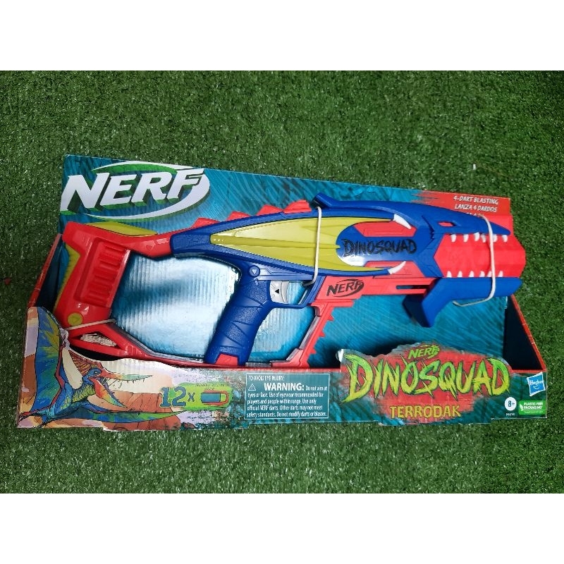 Lançador De Dardos Nerf Dinosquad Dinossauro Terrodak - Hasbro