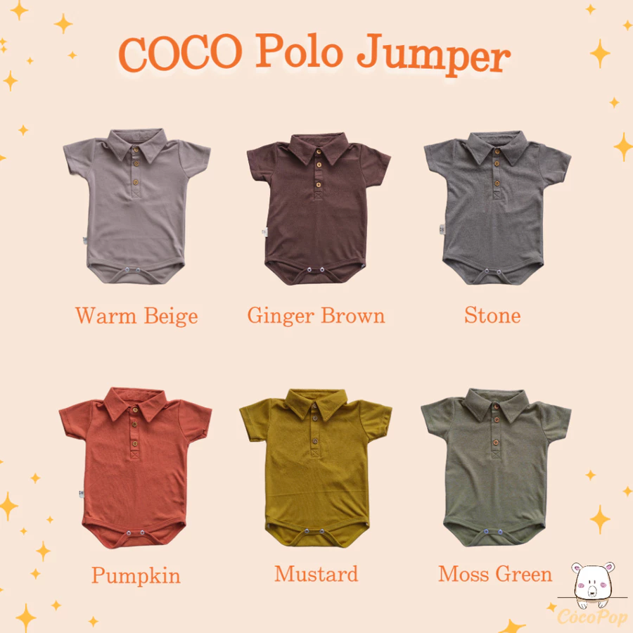 Jumpsuit Kemeja Kerah