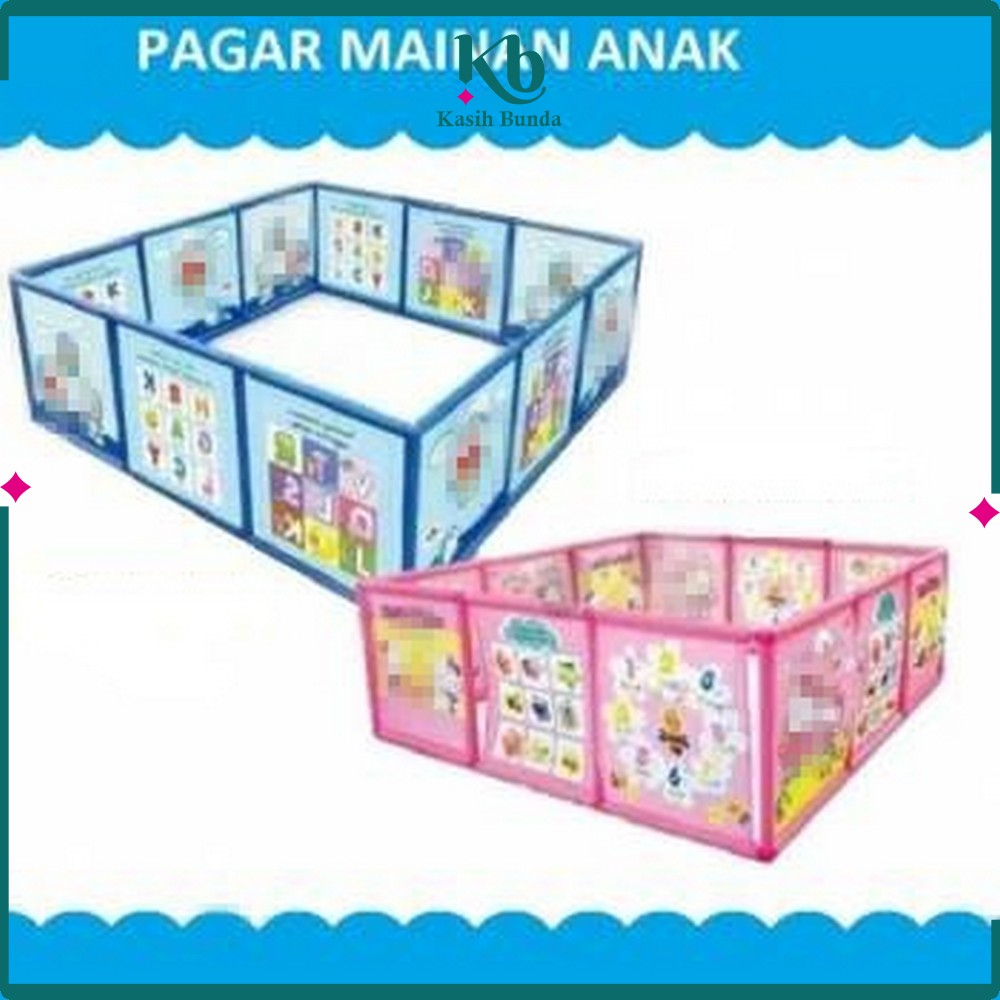 Jual Baby Play Fence A999-22 Karakter / Pagar Bayi Mainan Anak / Pagar