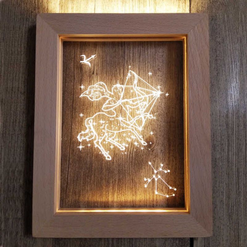 Jual Led Frame A6 Baterai Lampu Hias Acrylic / Stand Led Acrylic ...