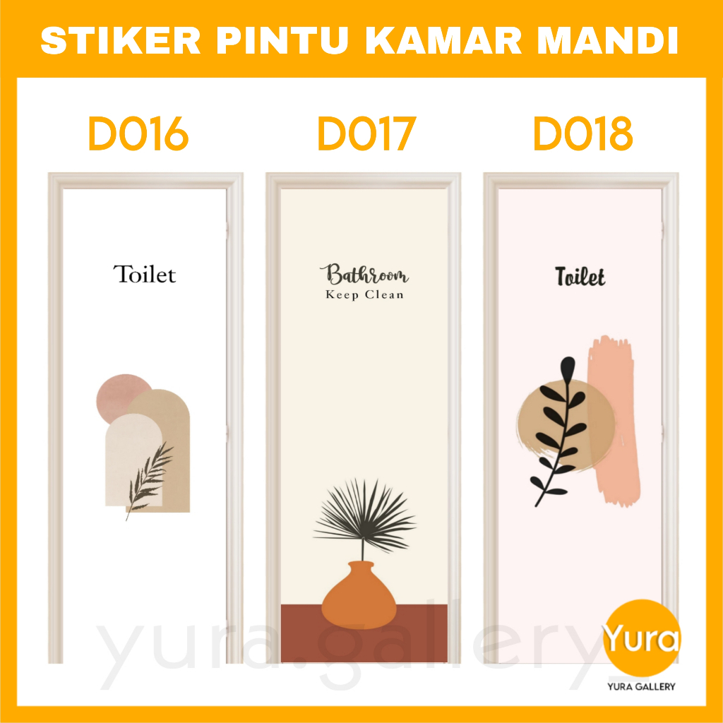 Jual Stiker Pintu Motif Aesthatic | Shopee Indonesia