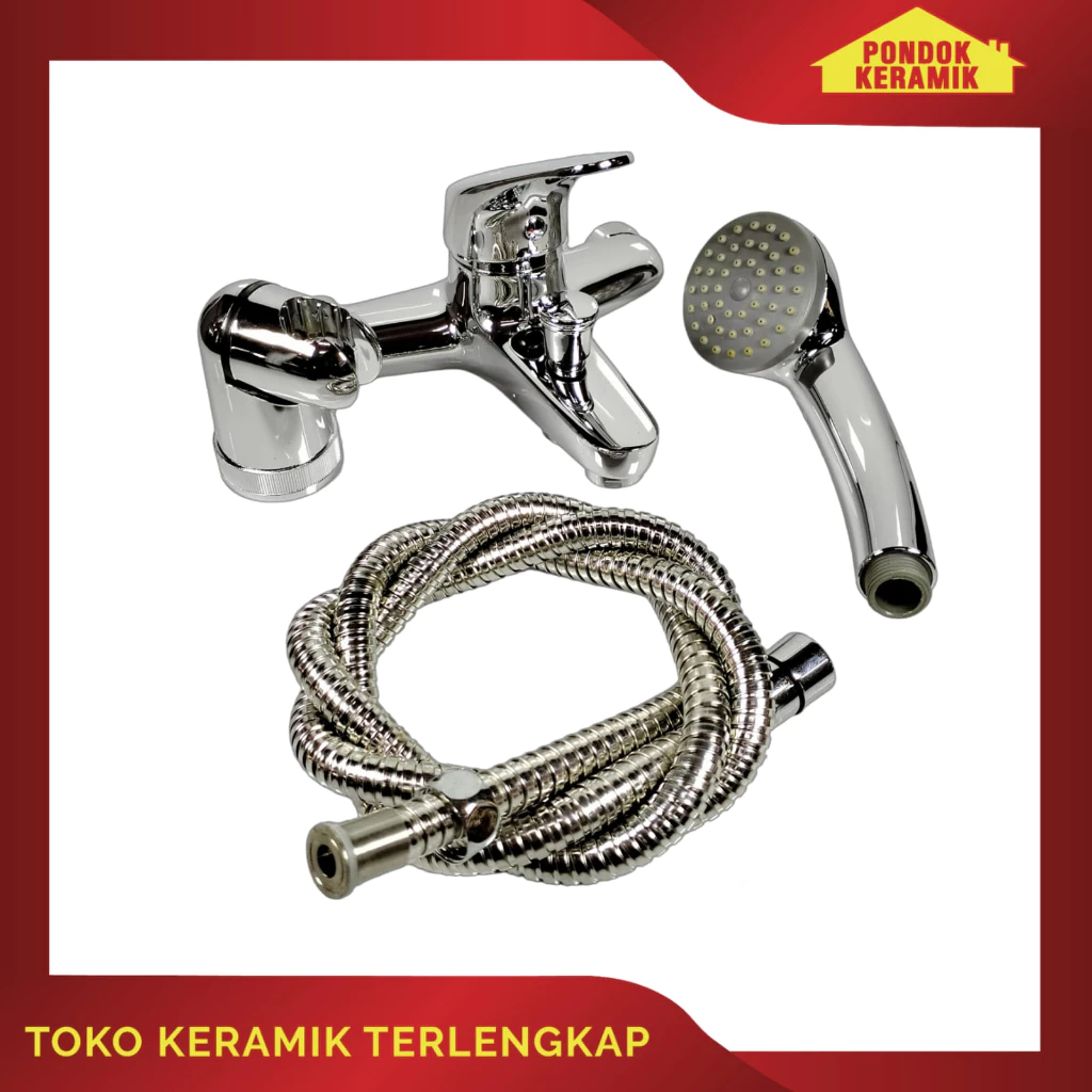 keran Bath Tub Shower Mixer / keran Panas Dingin Mago 1002 CR
