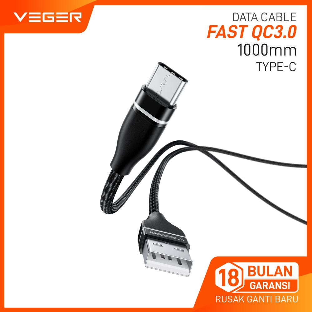 Jual Veger Kabel Data Cable Vp Usb Type C Type C Qc Fast