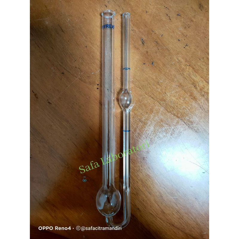 Jual Ostwald Skala Pyrex / Viskometer Ostwald Skala Pyrex