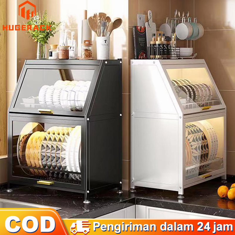 Jual Rak Lemari Piring Rak Cuci Piring Stainless Rak Kabinet Dapur Rak
