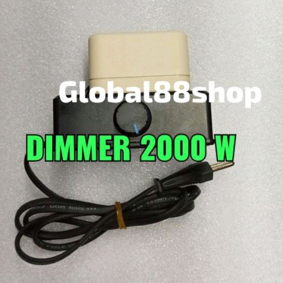 Jual DIMMER DIMER 2000W 2000 W SCR PENGATUR KECEPATAN MEMPERLAMBAT ...
