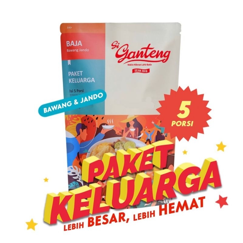 Jual Baso Aci Ganteng Paket Keluarga Baja Bawang Jando Shopee Indonesia