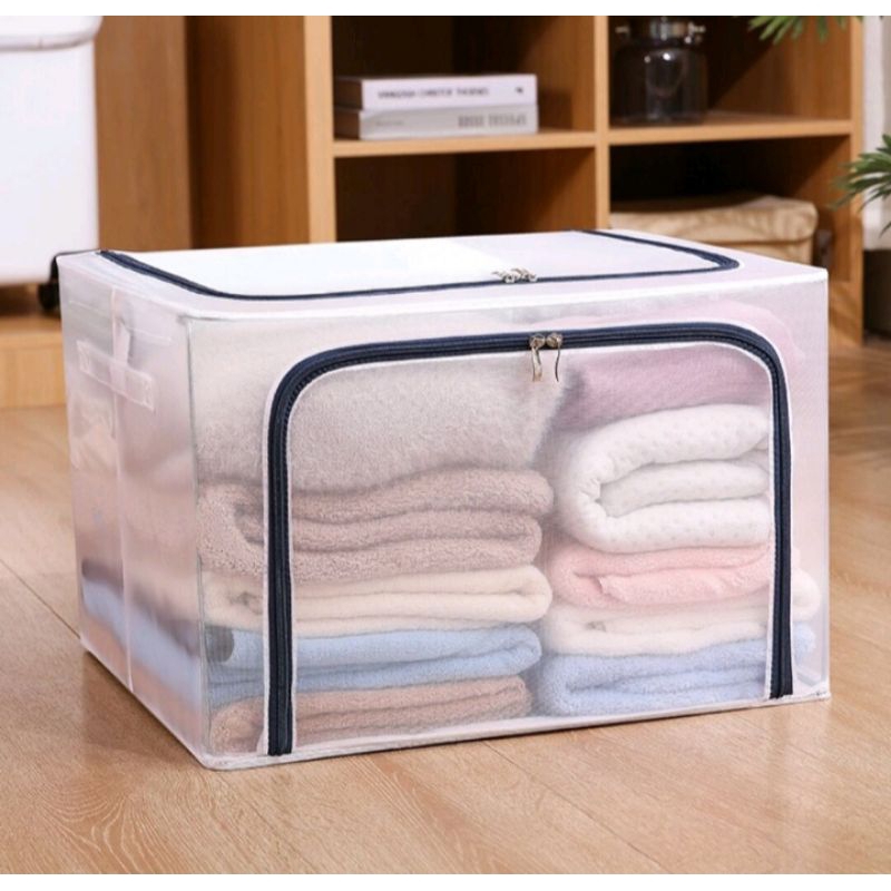 Jual BEST Storage Box 66 Liter Big Storage Box 66 L Frame Baja Double ...