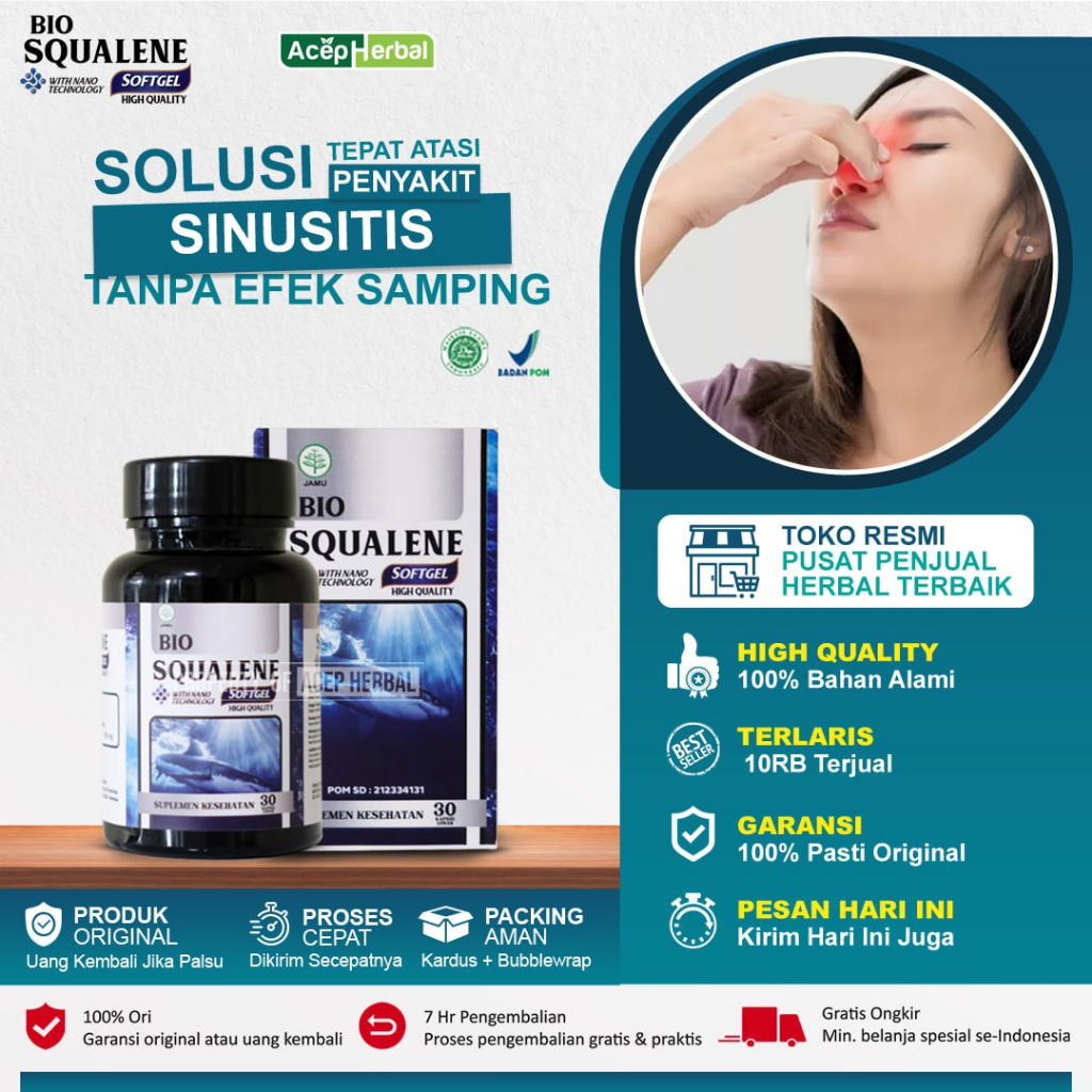 Jual Obat Sinusitis Dan Polip Hidung Menahun Obat Sinusitis Akut Obat