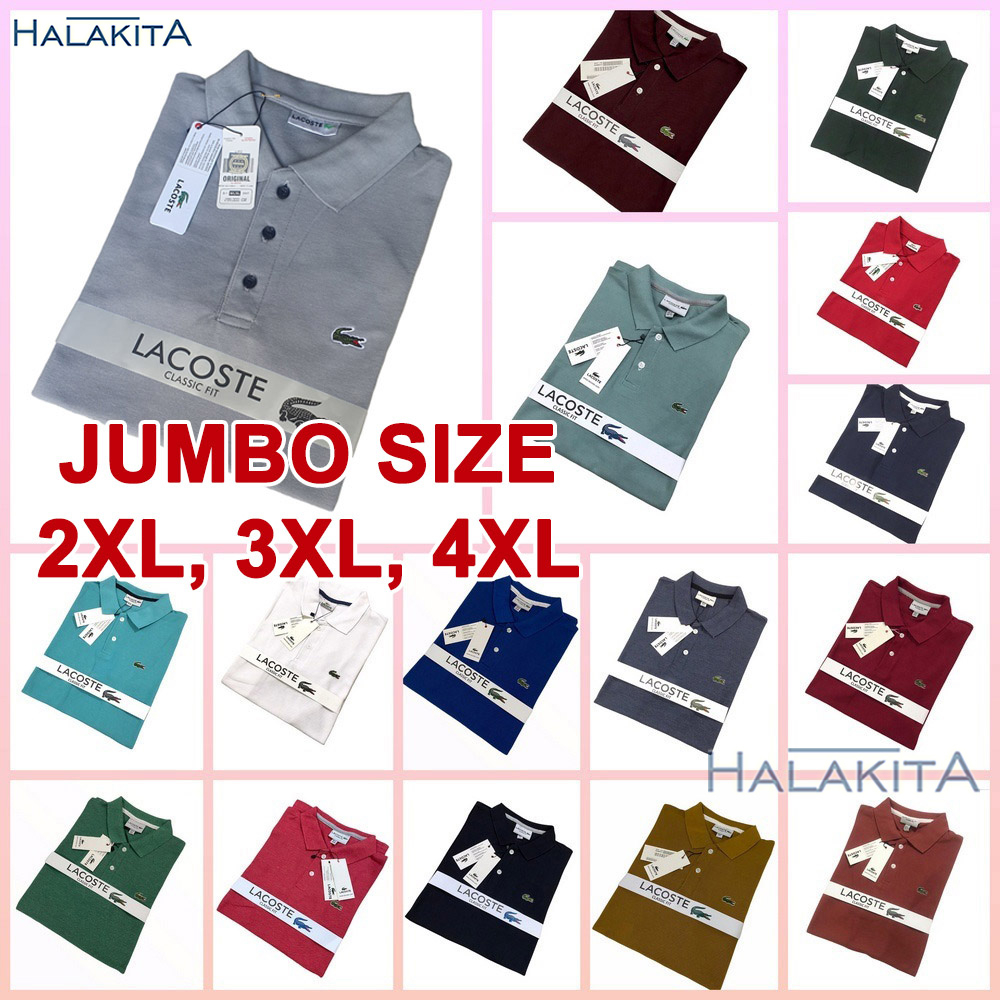 Jual Kaos Polo Pria Bigsize Kaos Kerah Jumbo Polo Shirt Jumbo