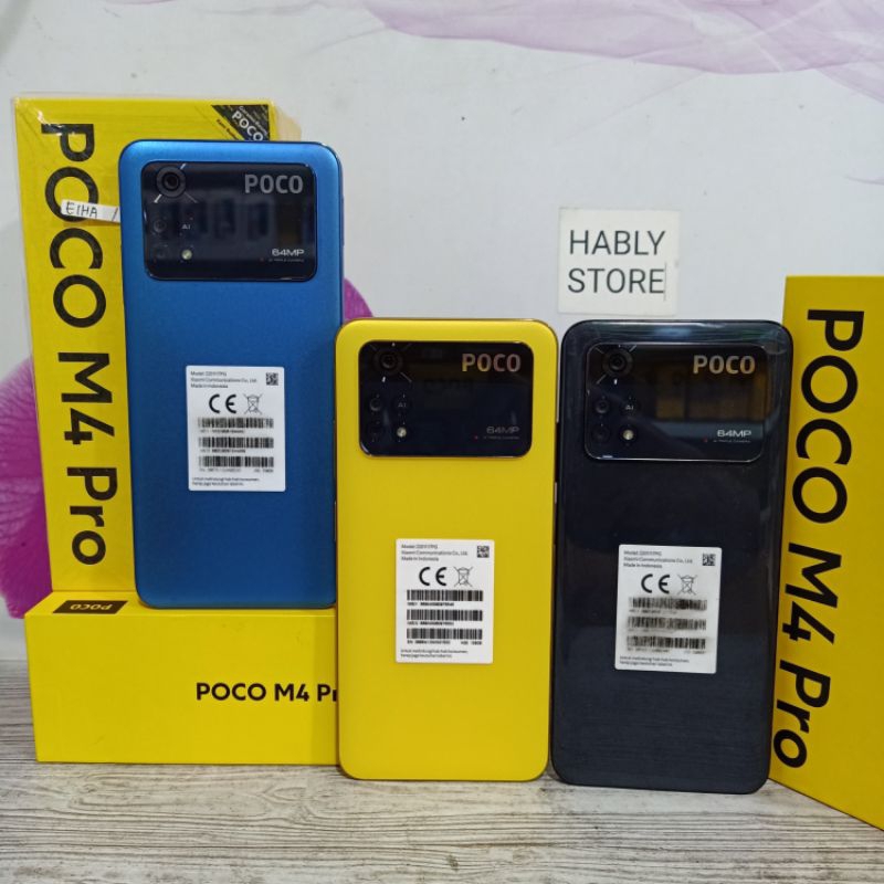 Jual POCO M4 PRO 6/128 8/256 SECOND FULLSET | Shopee Indonesia