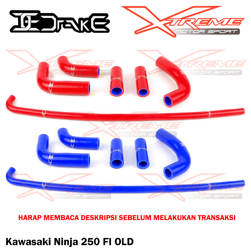 Jual Selang Radiator Hose Drake Kawasaki ZX25R ZX 25R ZX25 R 4 Cylinder ...