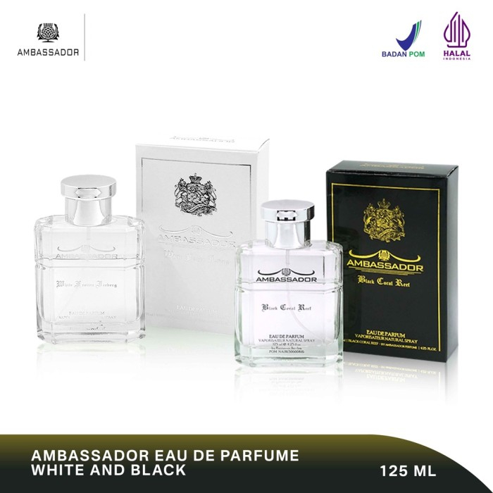 Jual AMBASSADOR EAU DE PARFUM 125ML - PARFUM AMBASSADOR 125ML | Shopee ...