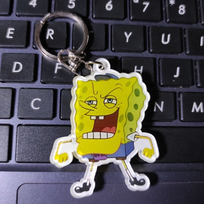 Jual Gantungan Kunci Spongebob Meme | Shopee Indonesia