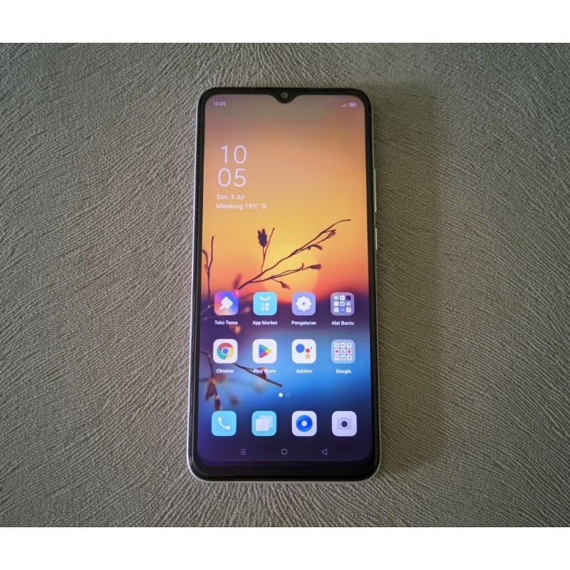 Jual Oppo A15 Putih Mulus Normal Siap Pakai UNIT ONLY Shopee Indonesia
