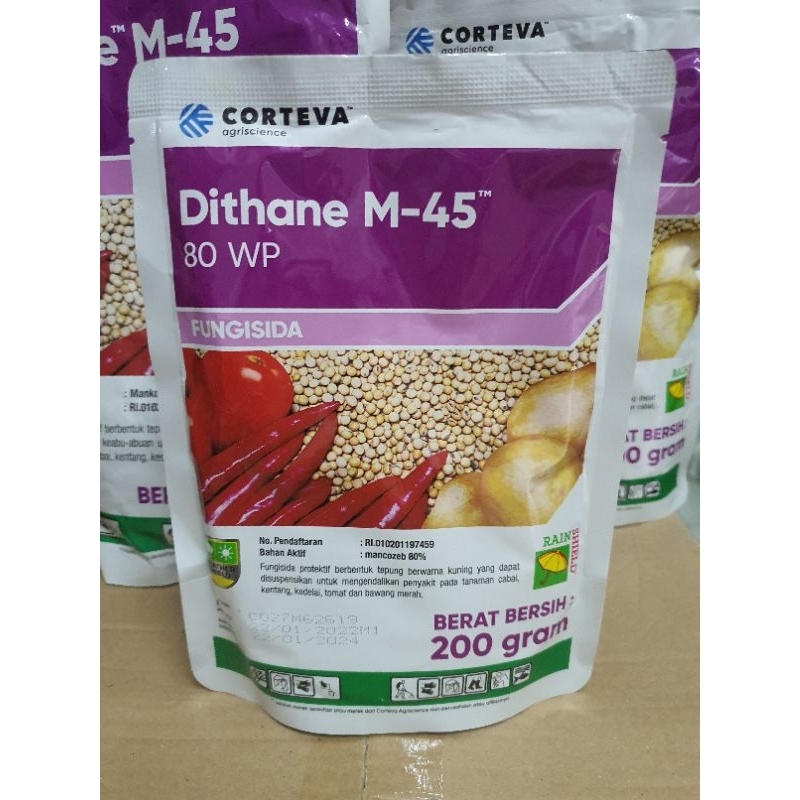 Jual Dithane M45 80wp kemasan 200gr fungisida | Shopee Indonesia