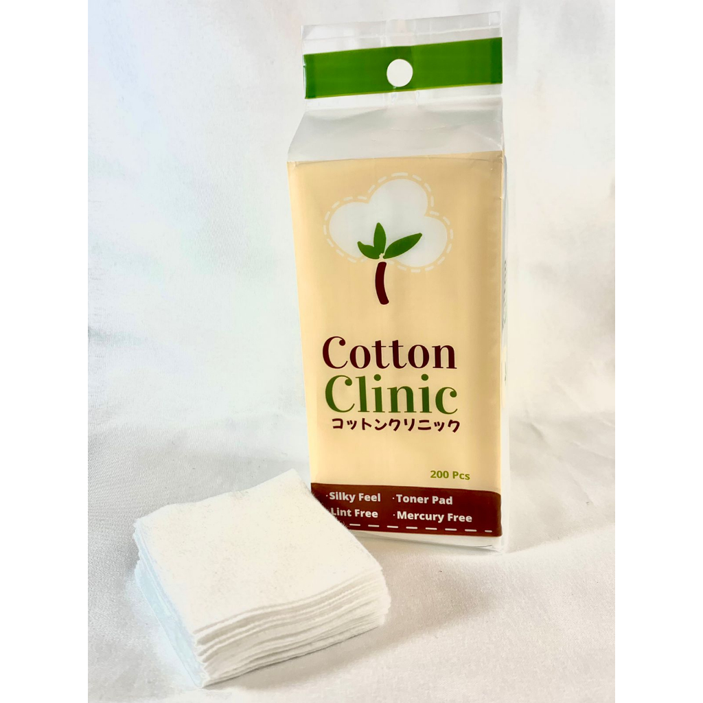Jual Cotton Clinic Toner Pads Travel Pack isi 200 Pcs Shopee Indonesia
