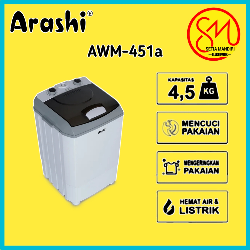 Jual Mesin Cuci Portable Mesin Cuci Mini Arashi Awm A Awm A