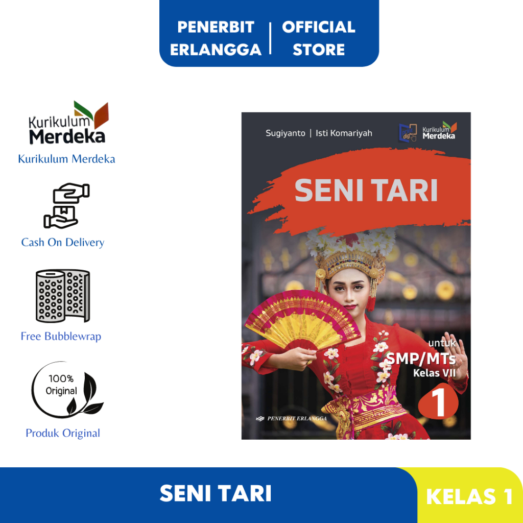 Jual SENI TARI SMP KELAS 7 KURIKULUM MERDEKA | Shopee Indonesia