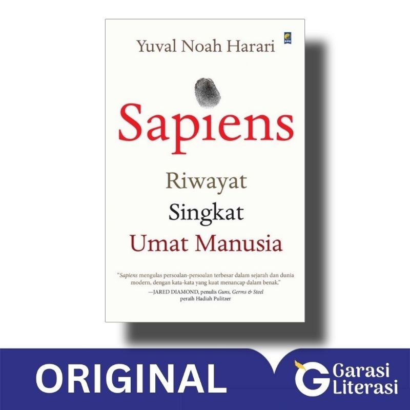 Jual Buku Sapiens By Yuval Noah Harari (ORIGINAL) | Shopee Indonesia