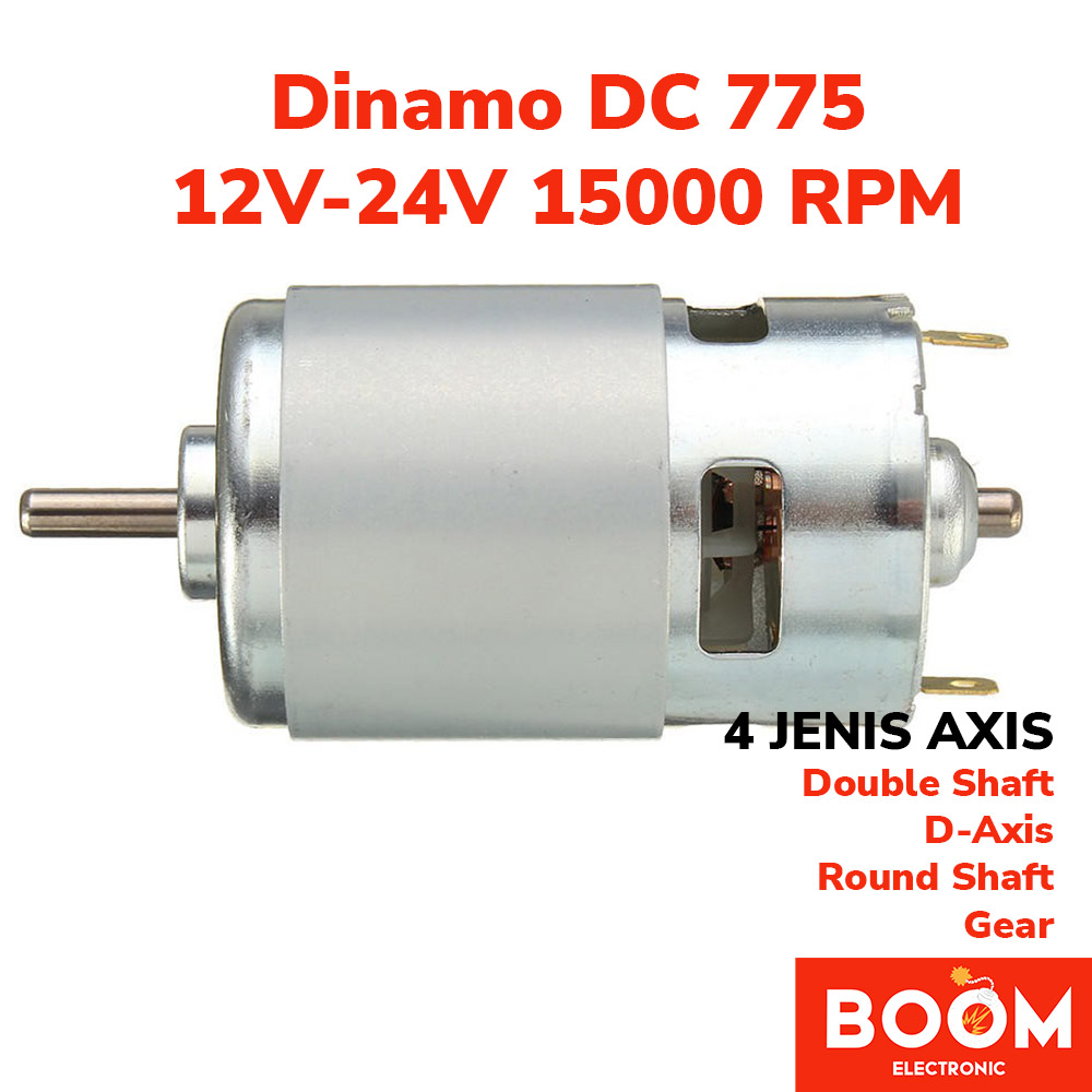 Jual Dinamo DC 775 12V 24V 15000 RPM Shopee Indonesia