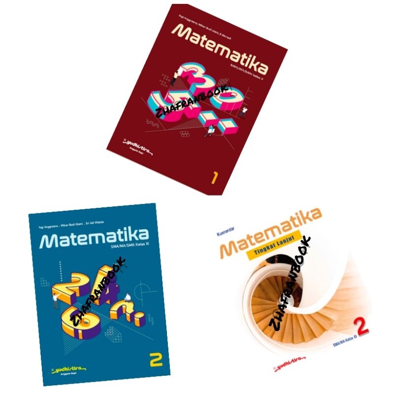 Jual Buku Matematika Sma Kelas X Xi Xii Matematika Lanjut Xi Matematika Lanjut Xii Kurikulum