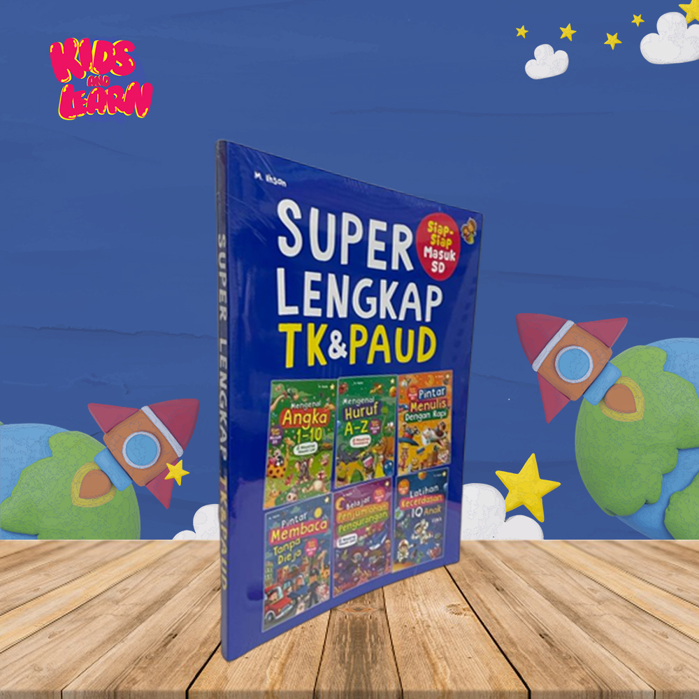 Jual BUKU AKTIVITAS ANAK BELAJAR MEMBACA MENULIS BERHITUNG SUPER ...