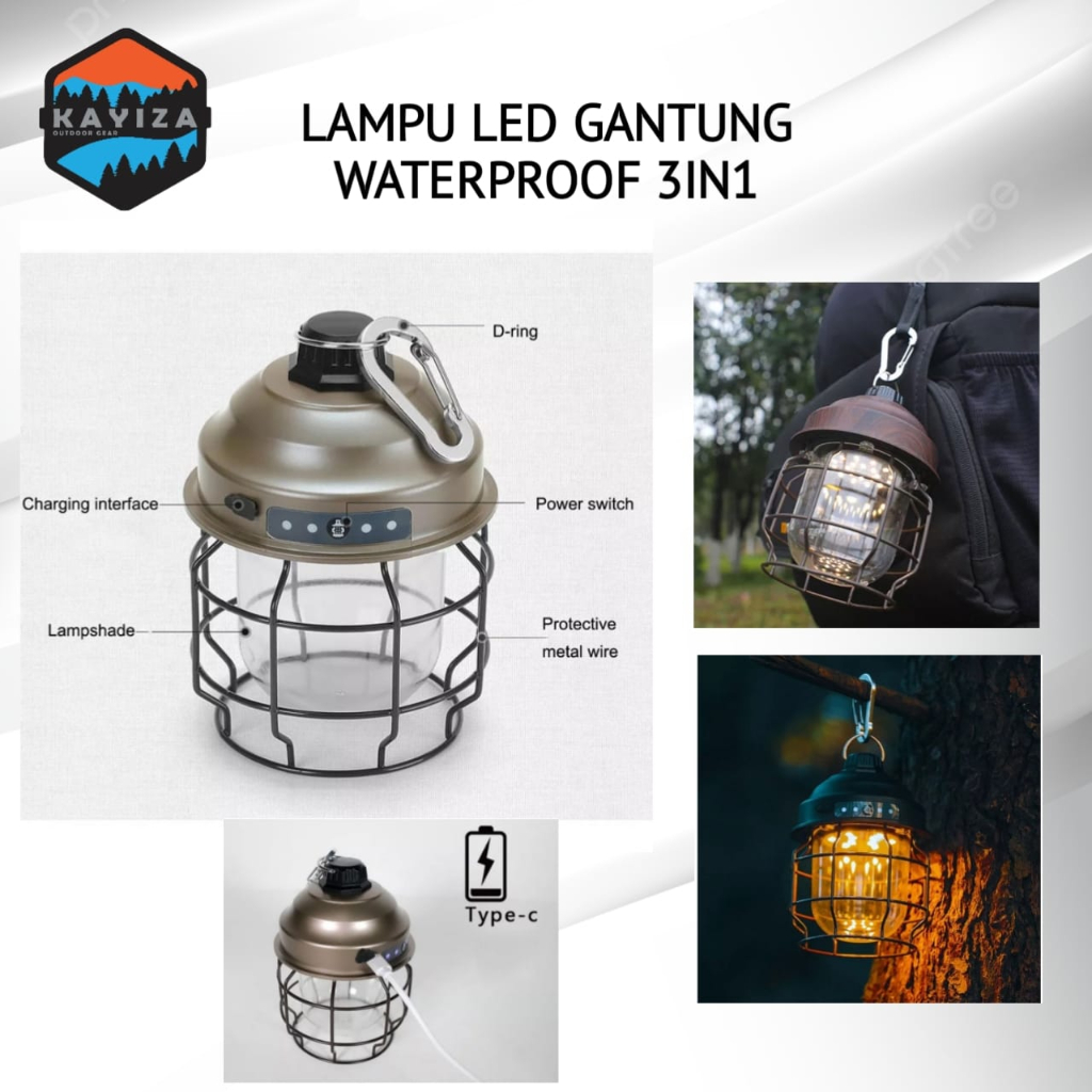 Jual Lampu Lentera Led Camping Gantung Waterproof In Lampu Tenda Lampu Tenda Gantung