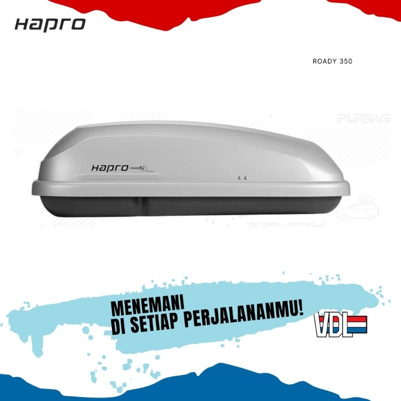 Hapro roady best sale 350 roof box