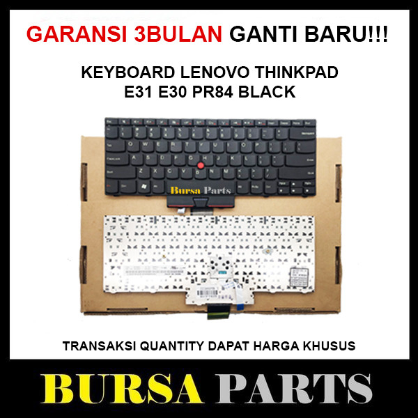Jual Keyboard Lenovo ThinkPad E31 E30 PR84 Black | Shopee Indonesia