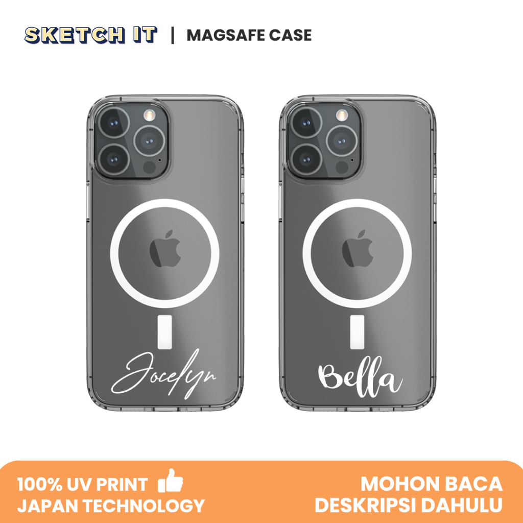 Jual Custom Magsafe Case Bisa Custom Nama Casing Iphone Magsafe Custom ...