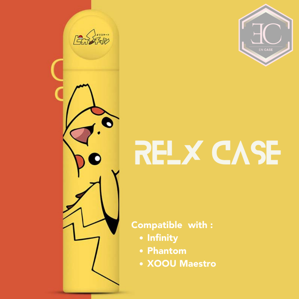 Jual Relx Protective Silicon Case | Casing Relx Model Pikachu Lucu ...