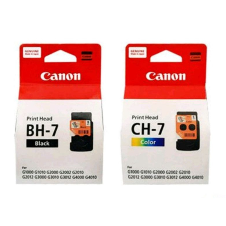Jual tinta cartridge Canon print head BH7 black & CH7 color original