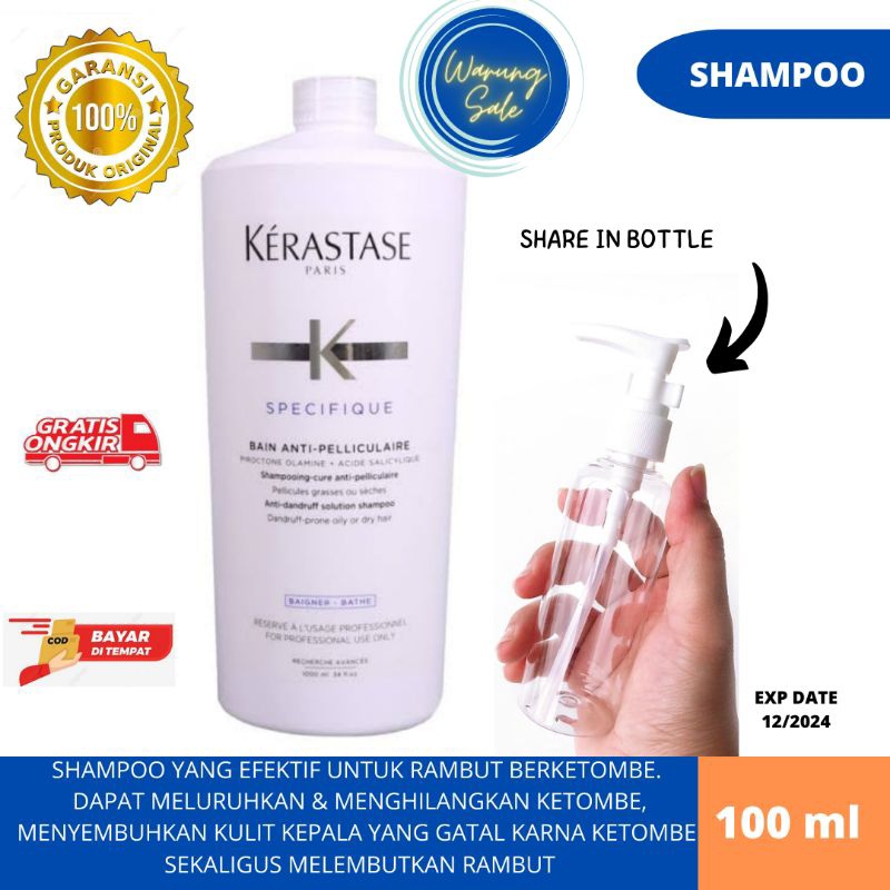Jual KERASTASE SPECIFIQUE BAIN ANTIPELLICULAIRE SHAMPOO ( RAMBUT